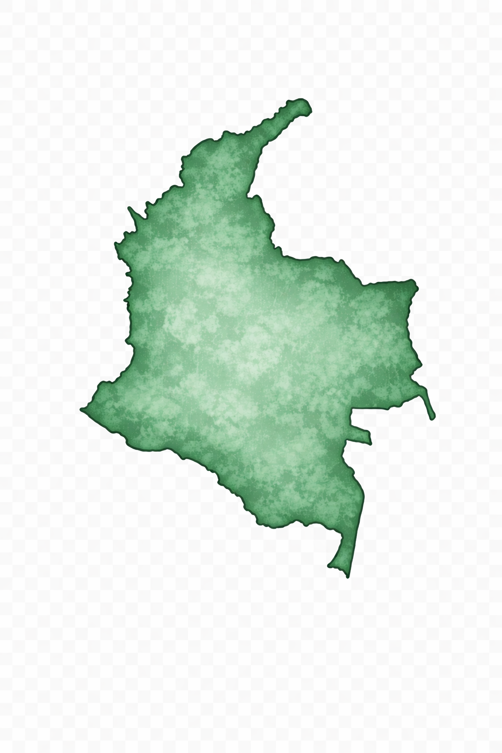Carte de la Colombie