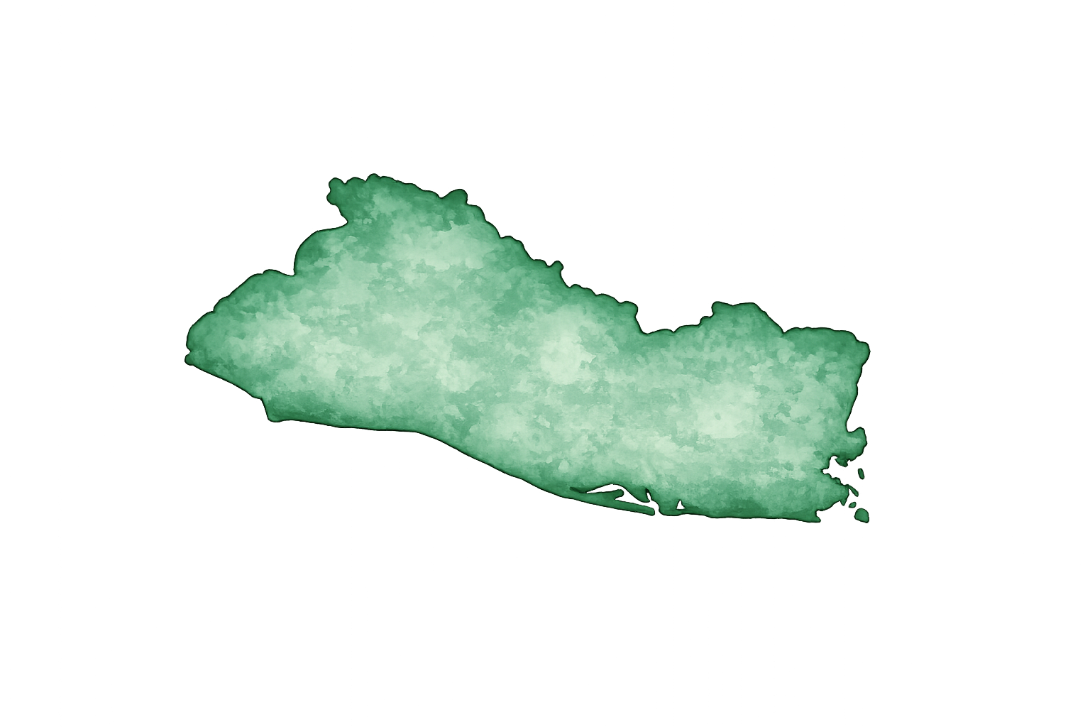 Carte du Salvador